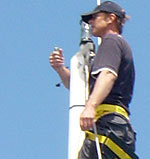 topclimber mast climber: above the masthead